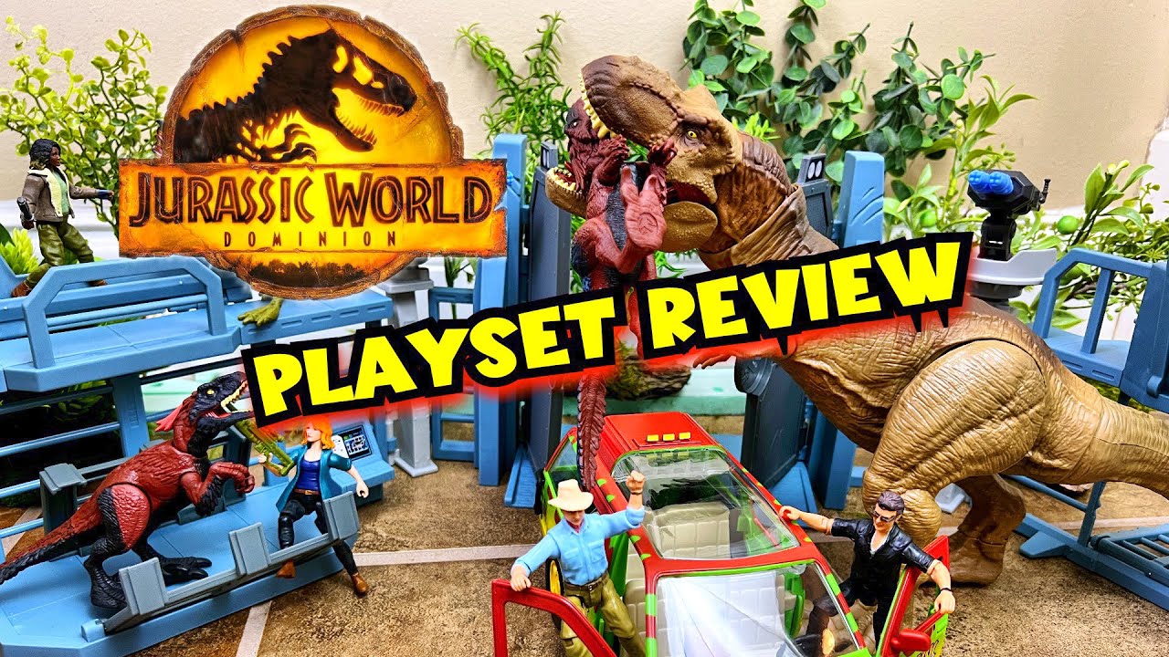 Jurassic World Dominion Outpost Chaos Playset Review 2022