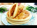 ХАЧАПУРИ* На Сковороде. Вкусные Быстрые Лепешки с СЫРОМ!