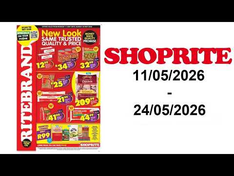 Shoprite specials Ritebrand Savings Gauteng 11/05/2026 24/05/2026