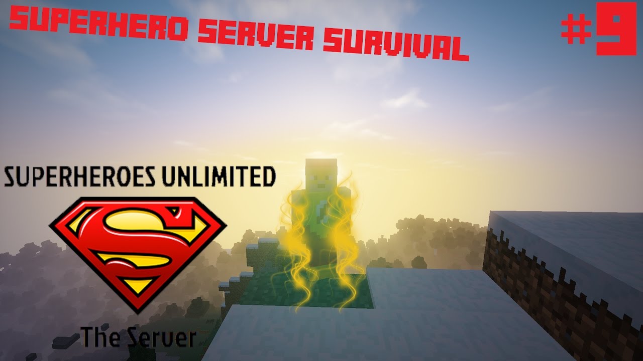 Kid Flash & Mr. Bolt! | Superheroes Unlimited Server Survival: # 9