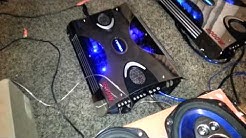 Setting up two amps in car/truck 