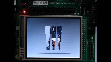 Flying Images Running on STM32 Board with MicroEJ