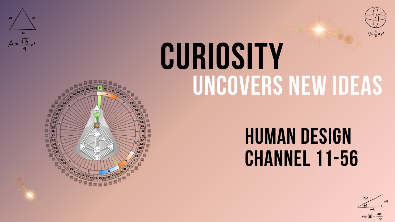 S*I様 Human Design Traverse Human Design 11-56 Channel: Seek Life's Curious Tales