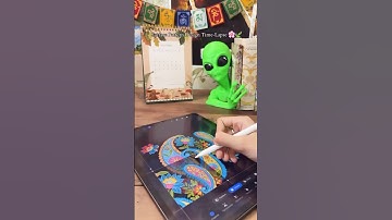 Surface Pattern Design Time-Lapse 🌸🍃 #timelapse #design #shorts #procreate