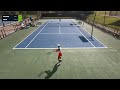 UTR Pro Tennis Tour - Caloundra - Court 4 - 5 Aug 2022