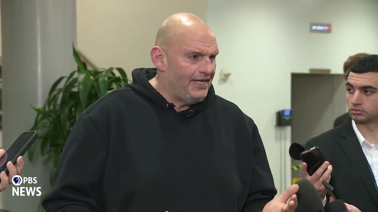WATCH: Sen. Fetterman speaks after intelligence briefing on U.S. Iran attacks