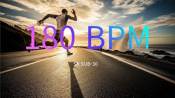 5K Run in 30 Min 🏃‍♂️ 180 BPM Morning Run Music Mix (Non-stop Motivation)