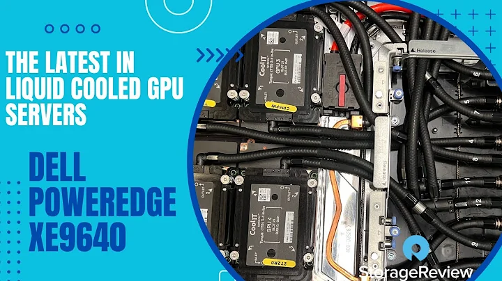 Dell PowerEdge XE9640 and XE8640 GPU Server Review - Liquid Works Wonders
