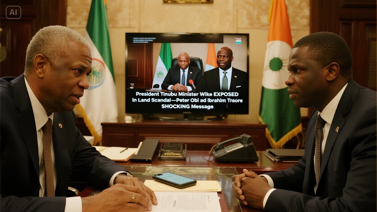 President Tinubu Minister Wike EXPOSED in Land Scandal—Peter Obi and Ibrahim Traore SHOCKING Message
