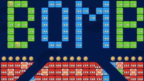 Bricks Ball Crusher - All Levels Gameplay Android, iOS