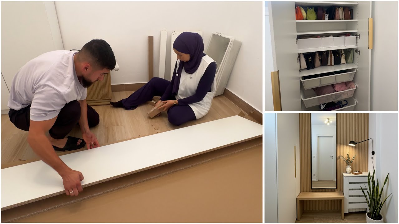 الماريو ديال الباب ديال الدار | ها كيفاش كننظم  الحوايج المهمة | موبيل باش نغطي الرادياتور