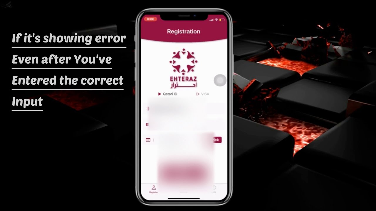 Ehteraz "error please try again" problem solved