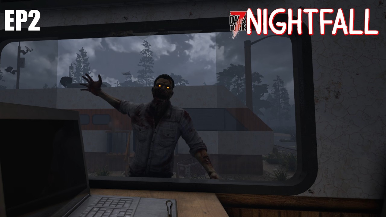 7 Days to Die -Nightfall EP2 - Trailer park tussle