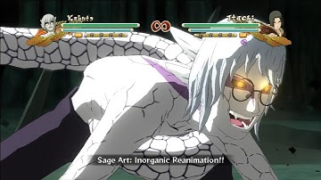 Naruto Ultimate Ninja Storm 3 Full Burst: Combo/Tilt Cancel Tutorial - SAGE KABUTO