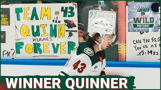 POST CAST: Wild Win Quinn Hughes Return to Vancouver 4-2