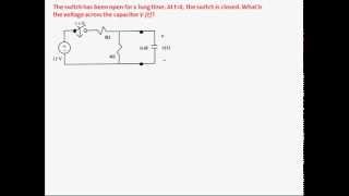 Famous Example 2 - Transient Analysis - RC circuit (1st order) Net Worth