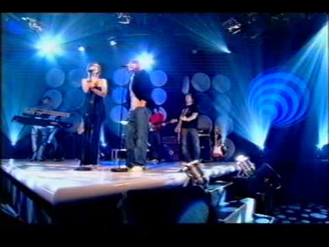 Brian McFadden and Delta Goodrem - Almost Here live on TOTP Sat