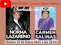 "Charlando Con Usted" Carmen Salinas y Norma Lazareno"