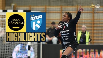 Sola HK 🆚 Krim Otp Group Mercator | Highlights | EHF Champions League Women 2025/26