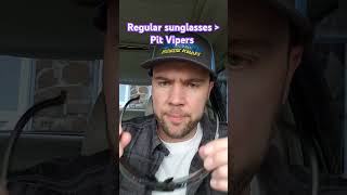 From regular sunglasses to Pit Vipers #pitvipers #hellyeahbrother