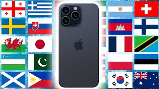iPhone 15 in 70 Languages Meme