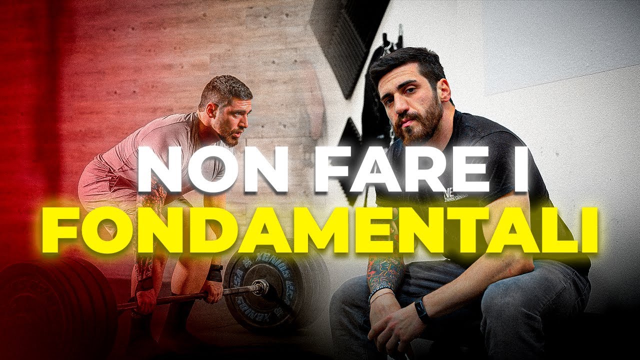 Se sei natural NON FARE I FONDAMENTALI in palestra!