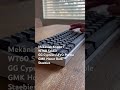 Klippe T Tactile Mechanical Keyboard Soundtest #typing #asmr #thocc #clack #relax #customkeyboard