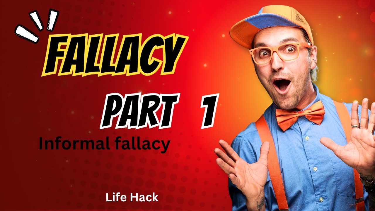 FALLACY part 1( logic and critical thinking freshman course ) - YouTube