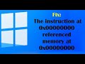 Gambar cover Fix: The instruction at 0x00000000 referenced memory at 0x00000000