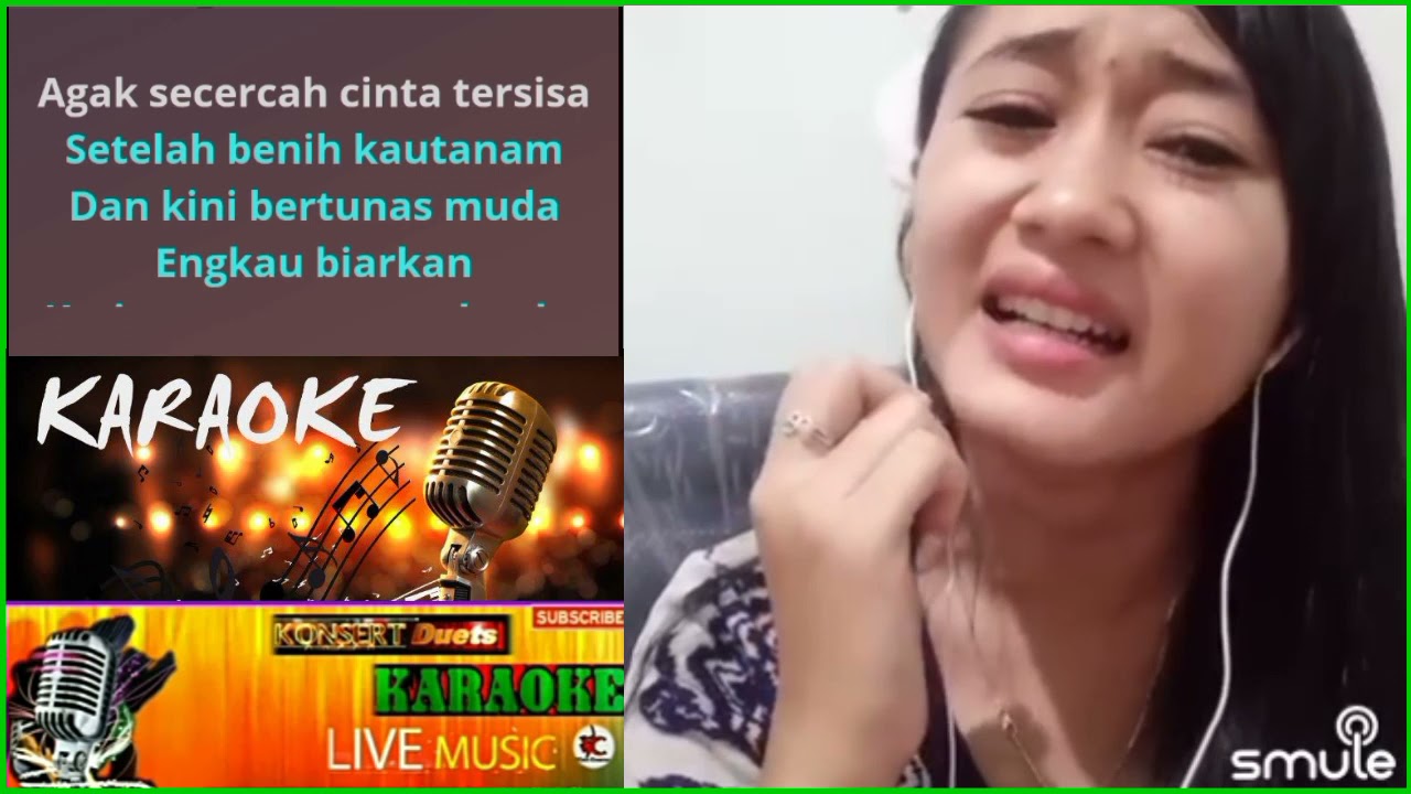 Nasib bunga karaoke duet tanpa vokal cowok
