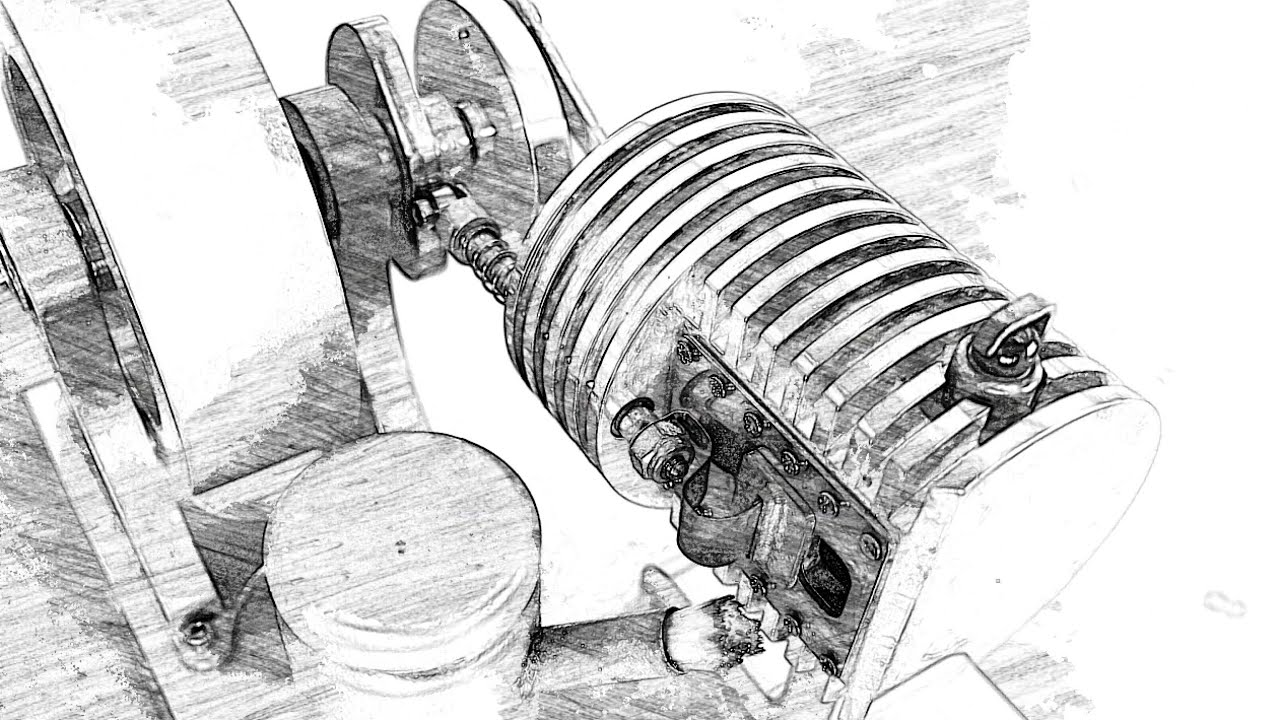 Vacuum Engine Flame Licker/Eater Model HOME MADE - YouTube