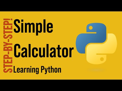 Create A Simple Python Calculator #python #programming #coding