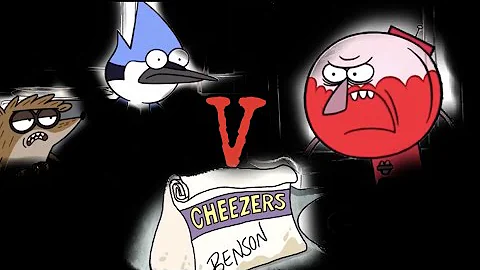 Regular Show Benson grill cheese but it’s alternate.