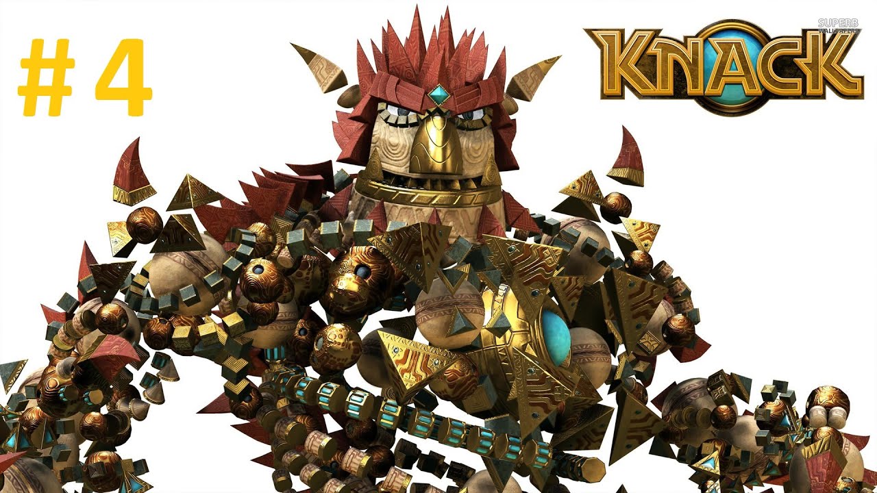 Knack - Прохождение игры на русском (часть 4) playstation 3