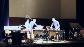 Evan Chapman - "A Hudson Cycle" by Nico Muhly (Percussion Trio)