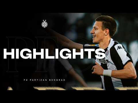 HIGHLIGHTS | Partizan - Železničar 2:1 — football highlights