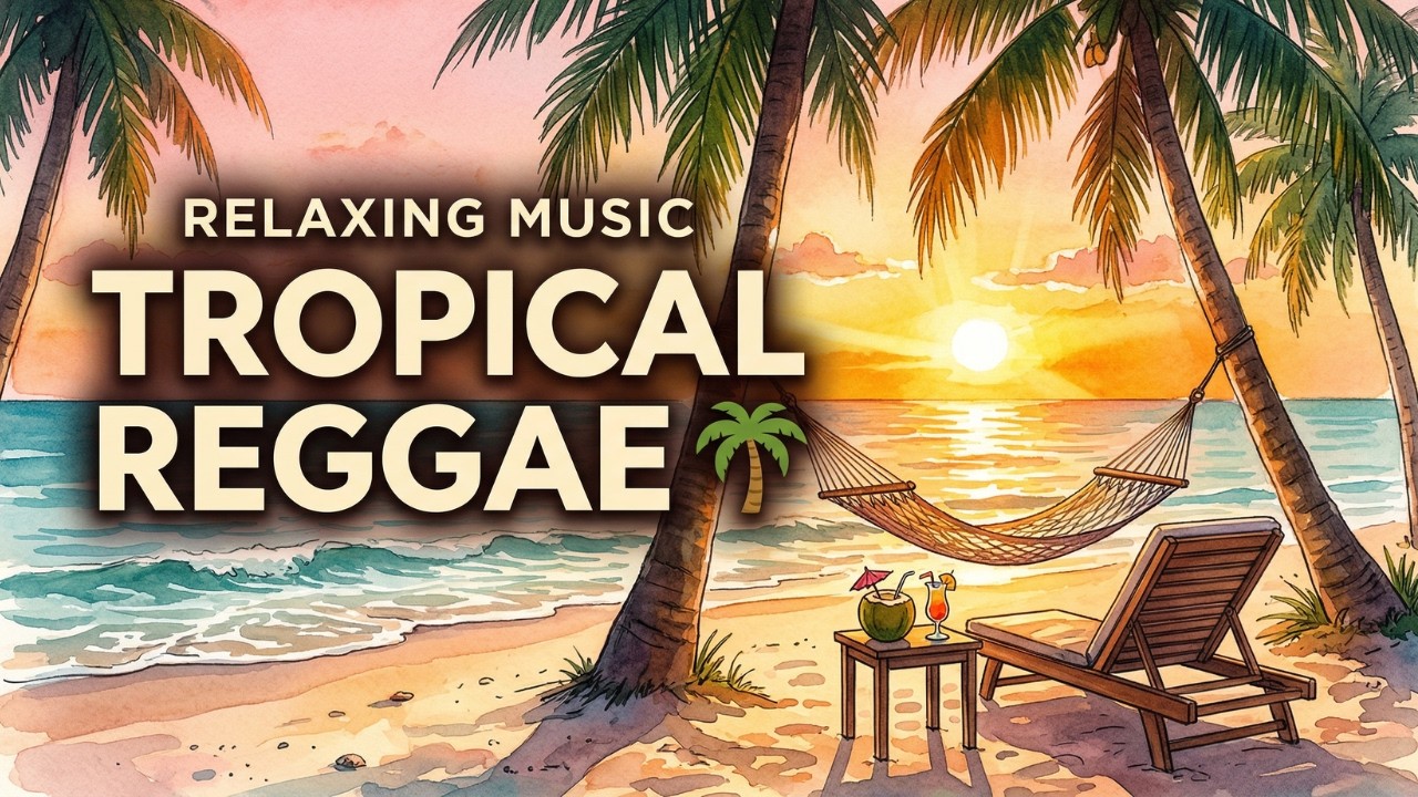 Tropical Reggae 🌴 Relaxing Music for Chill, Study - YouTube