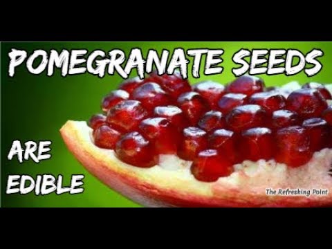 Eat the Pomegranate Seeds Along With the Arils - Pomegranate Juice for Men's Health and Supple Skin