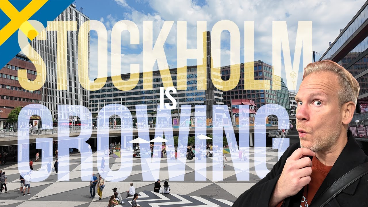 Stockholm is EXPANDING! New Subway, E4 Bypass, and New Suburbs