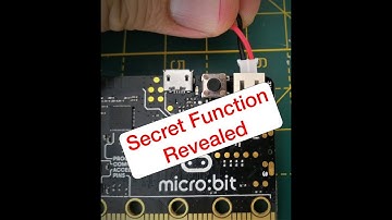 BBC Micro:Bit First Power On - discover a SECRET function at the end!
