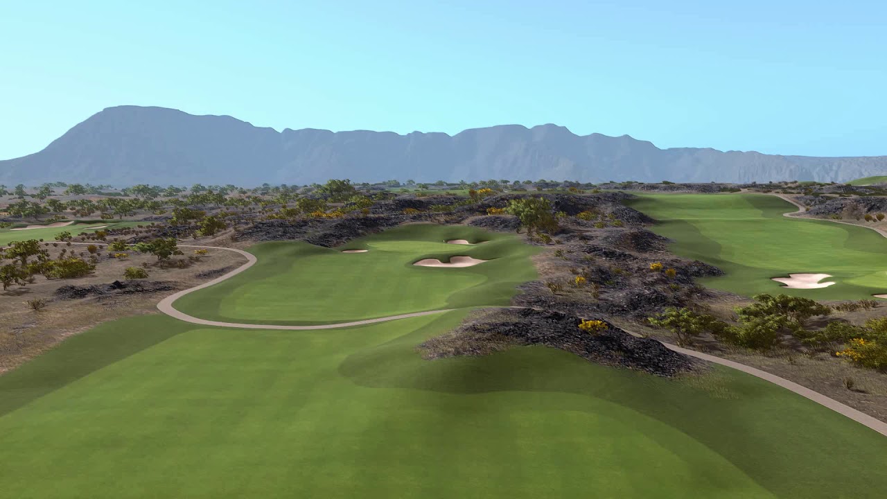 Black Desert Resort Golf Course Hole 13 YouTube