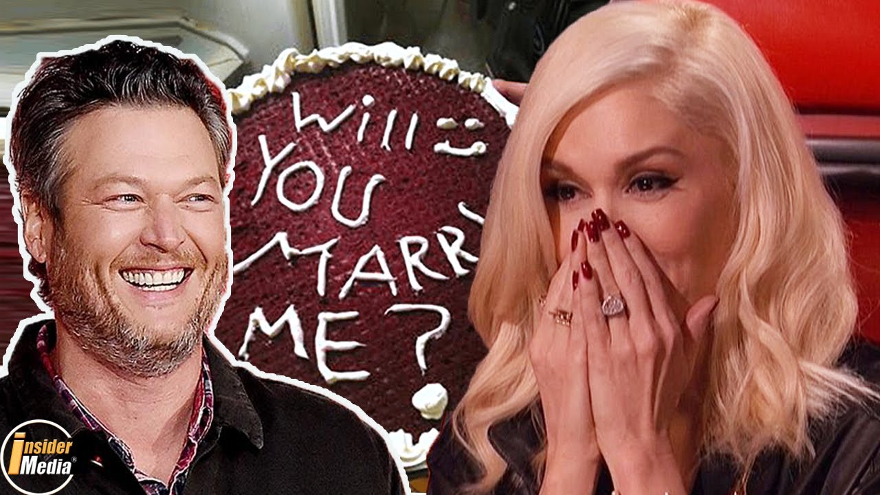 The surprise inside Gwen Stefani's 51st birthday cake Blake Shelton
