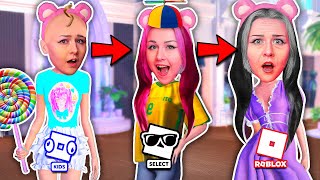 Which AGE GROUP Is The BEST In DTI (Kids VS Select VS Normal ROBLOX) | Dress To Impress