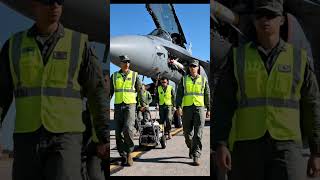 Elite Ground Crew of the USAF: Preparing a Combat Jet for Takeoff