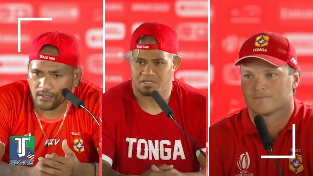 Sonatane Takulua and his Tonga teammates PREVIEW the RWC CLASH against ...