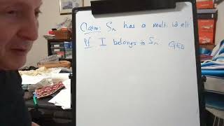 Symmetric group Lesson 1: Permutation matrices form a group