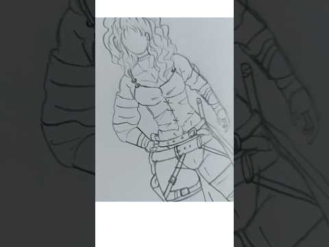 Character design fypviral anxiety art sketch character pov love song music women badass