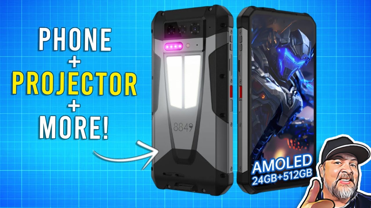 Обожаю! Android-смартфон Tank 4 и проектор!