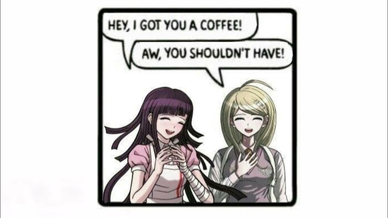 Mikan and Kaede Free Time Event ? Danganronpa Comic Dub YouTube