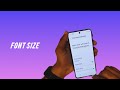 Samsung Galaxy S21 FE How to increase font size or text size | GSMAN ASHIQUE |